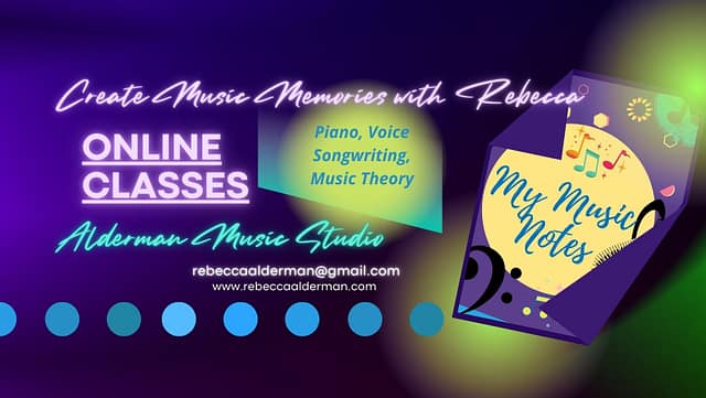 Rebecca Alderman Music Studio Online Lessons