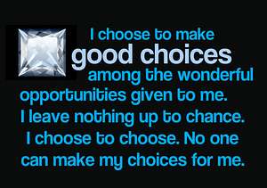 Good Choices - Rebecca Alderman Affirmations